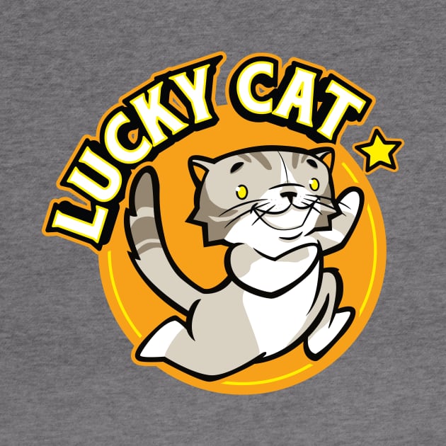 Lucky Cat! by Mattocks Design